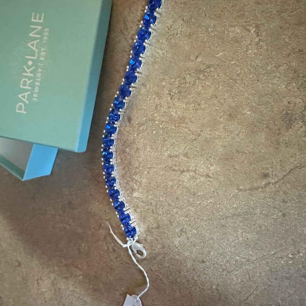 Park Lane Cobalt full size impression bracelet (Sapphire Blue) - Picture 5 of 6